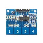 ماژول صفحه کلید 1x4 لمسی خازنی مدل TTP224
