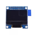 نمایشگر OLED سایز 0.96 اینچ سفید دارای ارتباط SPI و چیپ درایور SSD1306
