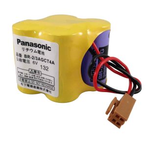 پک باتری لیتیومی 6 ولت 2900 میلی آمپر کد BR-2/3AGCT4A مارک Panasonic