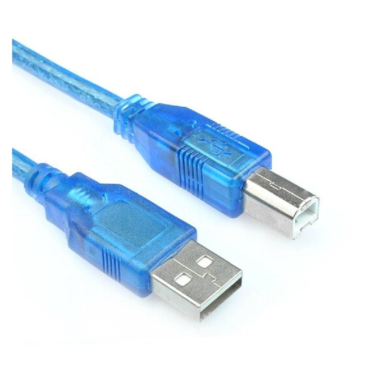 کابل پرینتری شیلددار 30 سانتی متری ( USB CABLE A TO B )-1 کابل پرینتری شیلددار 30 سانتی متری ( USB CABLE A TO B )