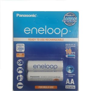 باتری قلمی شارژی دوتایی 1.2 ولت مدل ENELOOP-2000 مارک PANASONIC