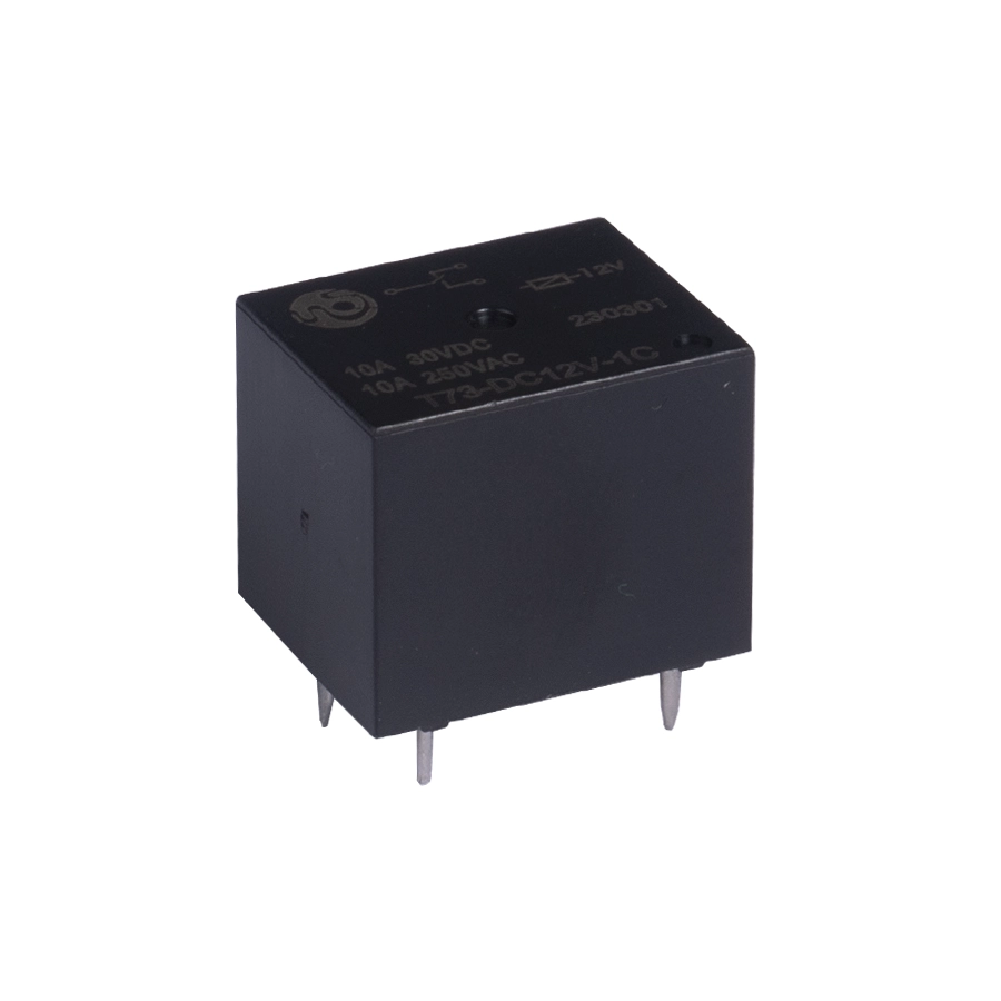 رله پایه میلون 12 ولت 10 آمپر 5 پایه کد T73-DC12V-1C-1 رله پایه میلون 12 ولت 10 آمپر 5 پایه کد T73-DC12V-1C