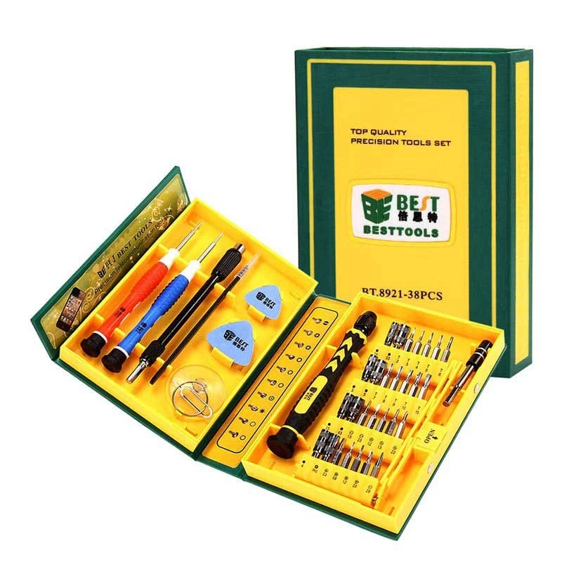 ست 38 عددی پیچ گوشتی و ابزار تعمیر برند BEST مدل BST-8921