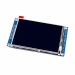 نمایشگر TFT لمسی تمام رنگ 3.2 اینچ دارای ارتباط SPI و چیپ درایور ILI9341
