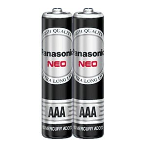 باتری نیم قلمی دوتایی شرینک مارک PANASONIC NEO